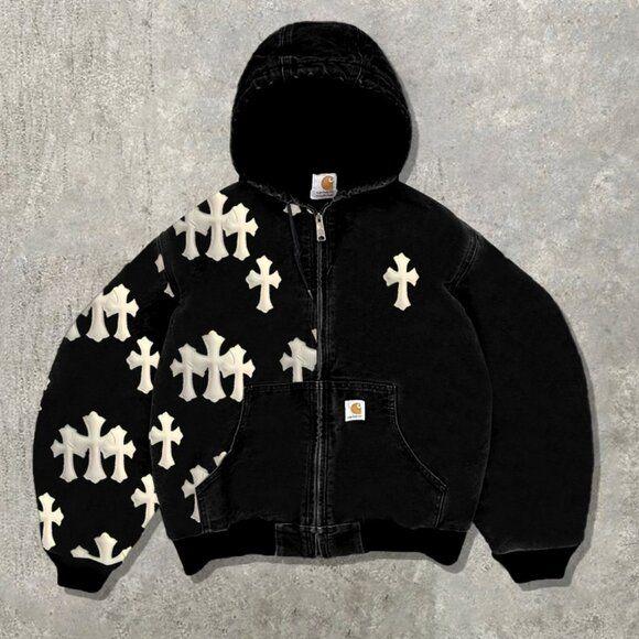 Aesthetic Gothic Cross Hoodie