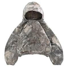 Camouflage Patterened Hoodie