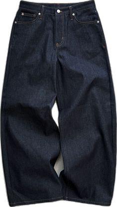 Unisex Loose Denim Pants